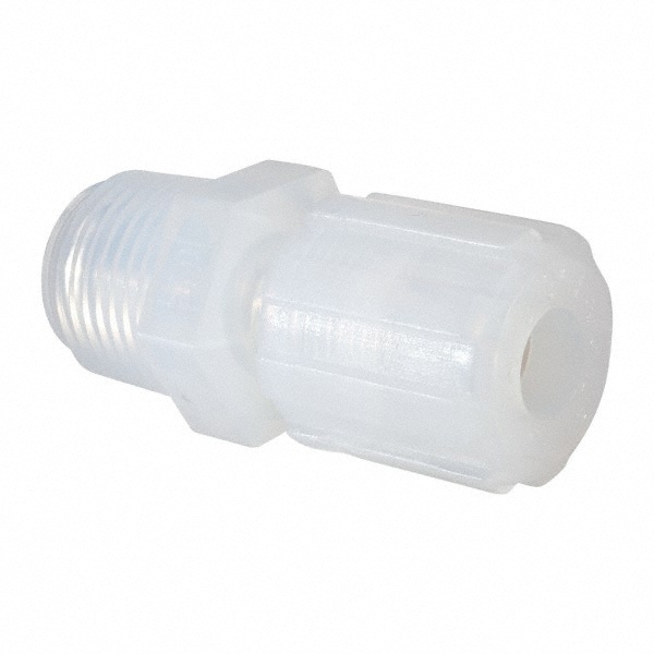 Compression Tube Male Elbow: 1/2